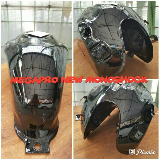 Tengki tangki tanki megapro new monoshock (karbu)