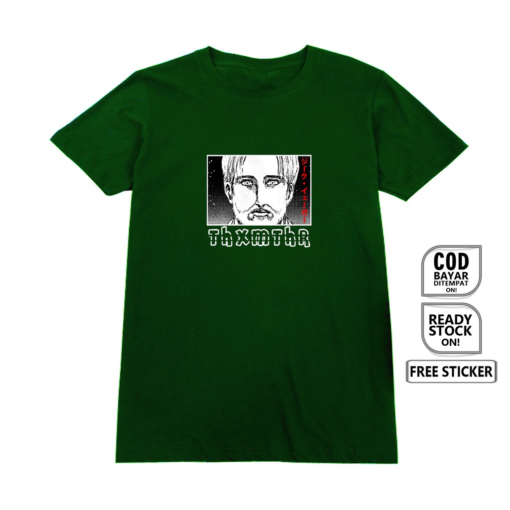 KAOS ZEKE YEAGER JIKU YEGA  ATTACK ON TITAN SHINGEKI NO KYOJIN SENSHI CHO LEVI MIKASA HC
