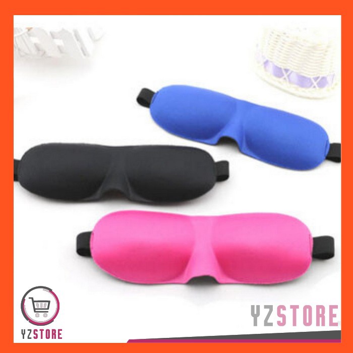 Kacamata Tidur Penutup Mata Soft Sleeping Googles YZ14