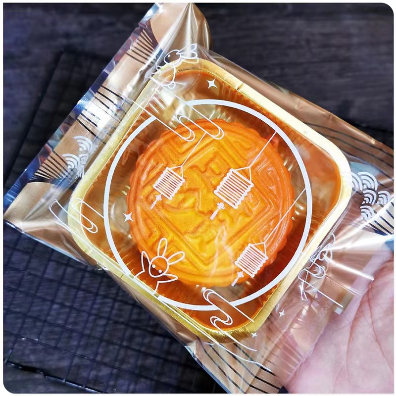 Plastik MoonCake 100pc Cookies Packaging Kue Nastar Nanas 200g 200gram