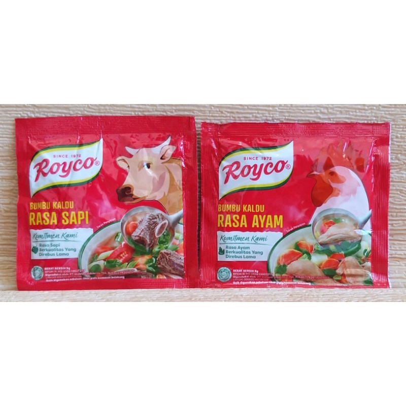 ✔MURAH Royco Sapi &amp; Ayam Sachet @8gr