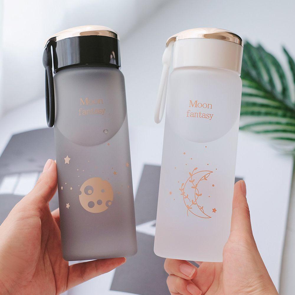 Top 400ml Water Bottle Fashion Botol Minum Portable Moon Fantasy