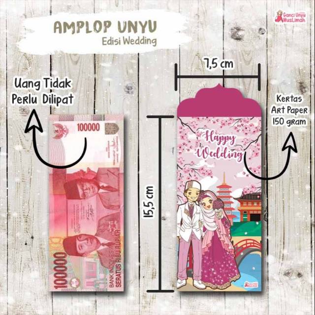 

AMPLOP WEDDING PERNIKAHAN UNIK