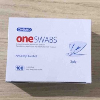 ALKOHOL SWAB ONE MED / Antiseptik / Anti Bakteri