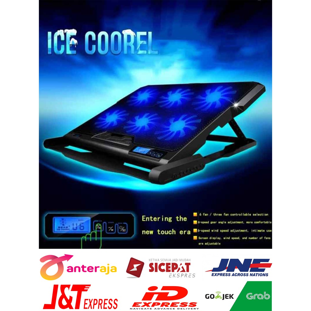 Cooling Pad Laptop Kipas Pendingin Laptop Cooler Fan Coolingpad Cooling Fan