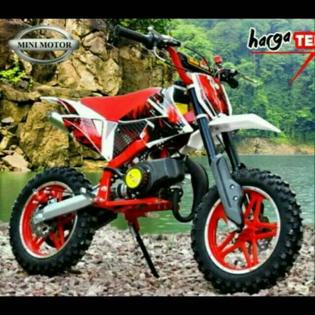 MOTOR MEDIUM TRAIL MT 3B MESIN 2TAK 50CC(GOSENT/JNE/INDAH CARGO)