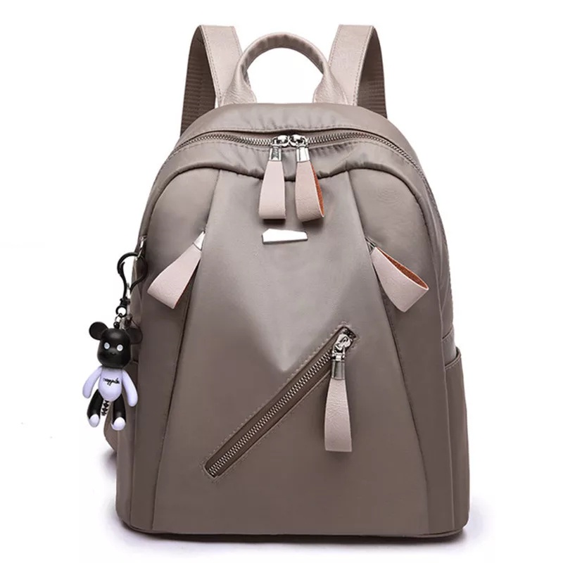 RH BAGS (COD) Tas Ransel Wanita Hangout Mewah Semi Kulit Gendong Wanita Terbaru Kekinian Fashion