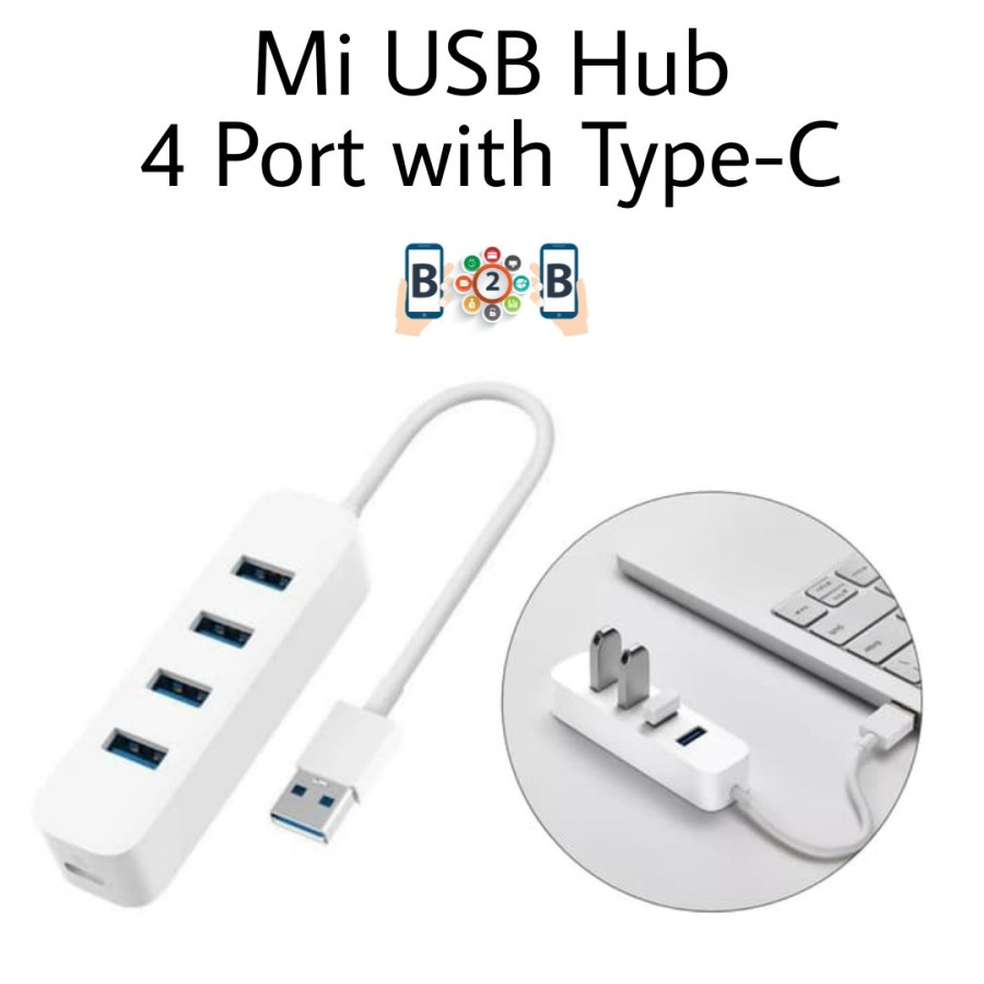 Ready stock,silahkan diorder !!  USB 4 Ports + Type C  Model XMFXQ01QM