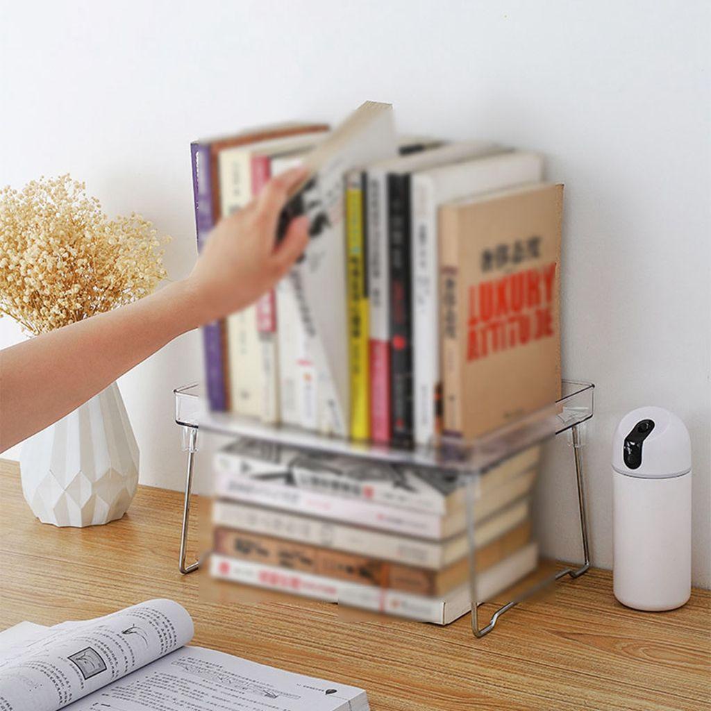 【 ELEGANT 】 Rak Penyimpanan Hemat Tempat Penyimpanan Serba Serbi Sederhana Dapat Ditumpuk Berlapis Rak Kabinet Lipat