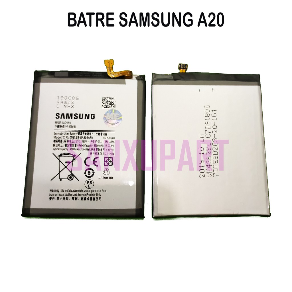 Bat Baterai Batere Batre Samsung A20 / A30 / A30S / A50 / A50S