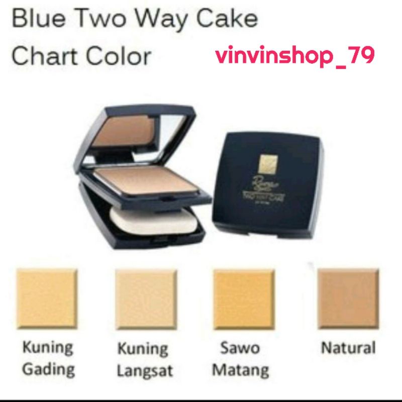 rivera two way cake blue