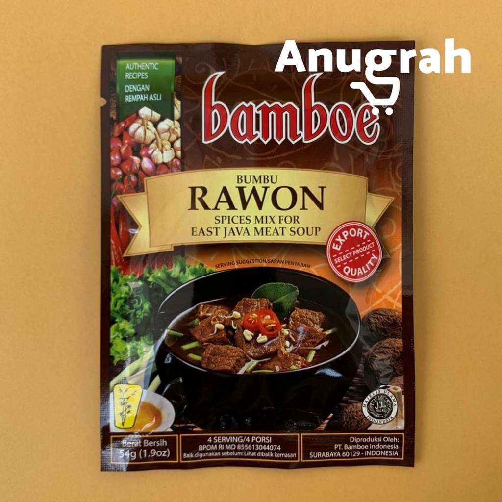 

Bamboe Bumbu Instant Masak Rawon 54gr