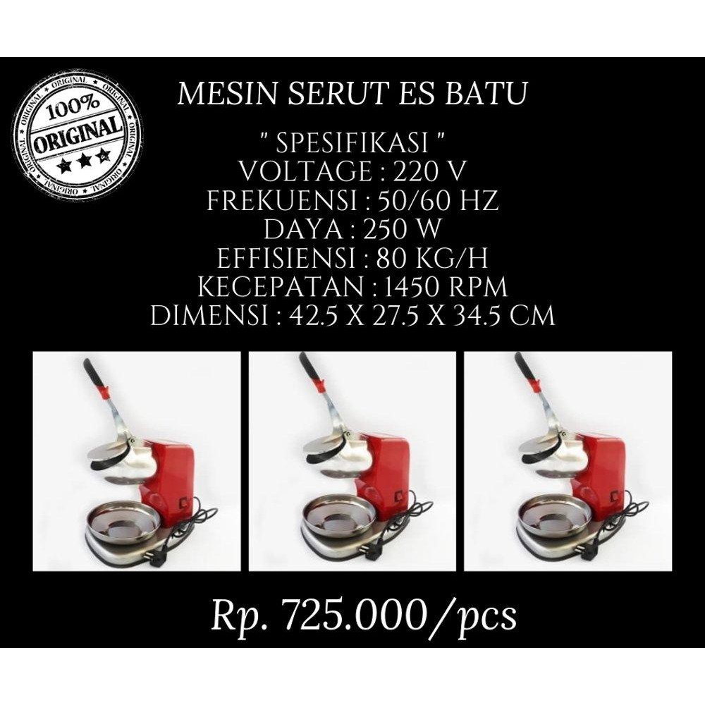 Mesin Serut Es Batu - pasrah es salju - mesin serut listrik suku ca