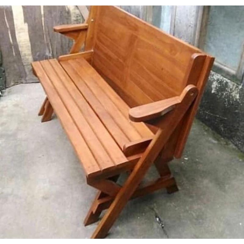 KURSI MULTIFUNGSI KURSI MEJA CAFE LIPAT KURSI TAMAN JATI LIPAT KURSI CAFE LIPAT JATI JEPARA KURSI CA