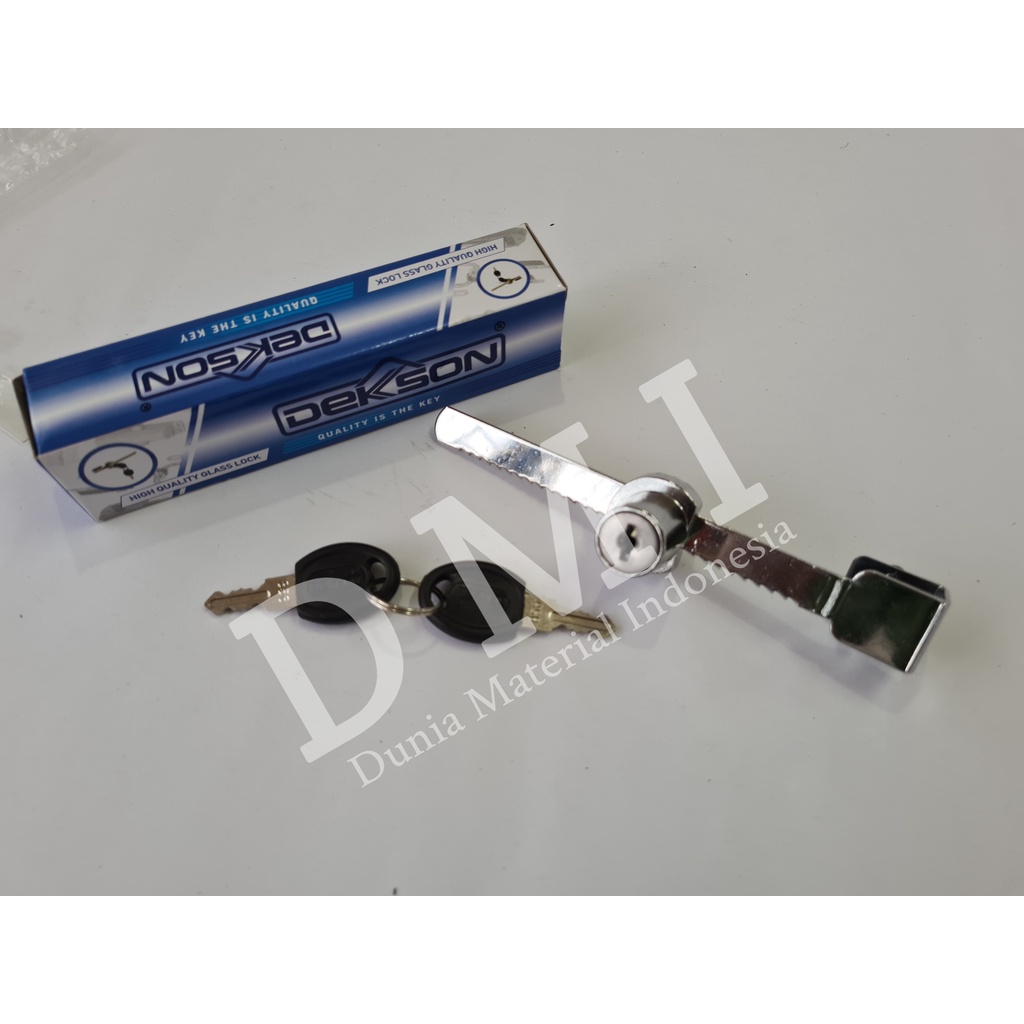 Kunci Kaca Gergaji | Kunci Gergaji Lemari | Kunci Etalase Kaca Dekson