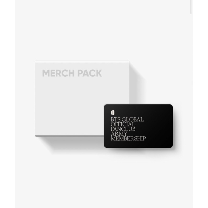 BTS GLOBAL MEMBERSHIP MERCH PACK