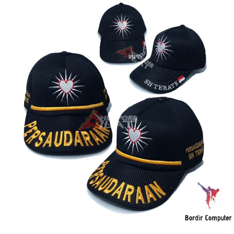 Topi PSHT / Topi Bordir PSHT / Topi Doublemesh