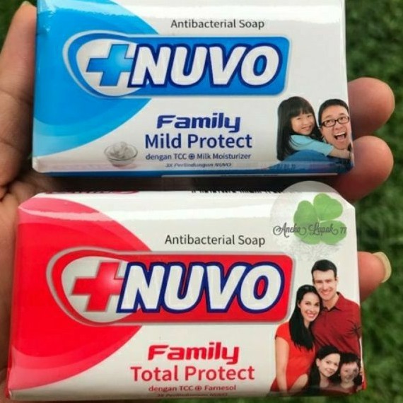 Sabun Nuvo Family Antibacterial 76 grm Soap