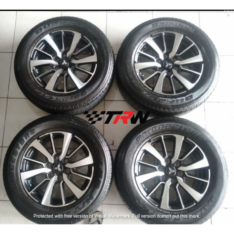 velg  pelek mobil second oem Mitsubishi new Pajero sport Ring 18