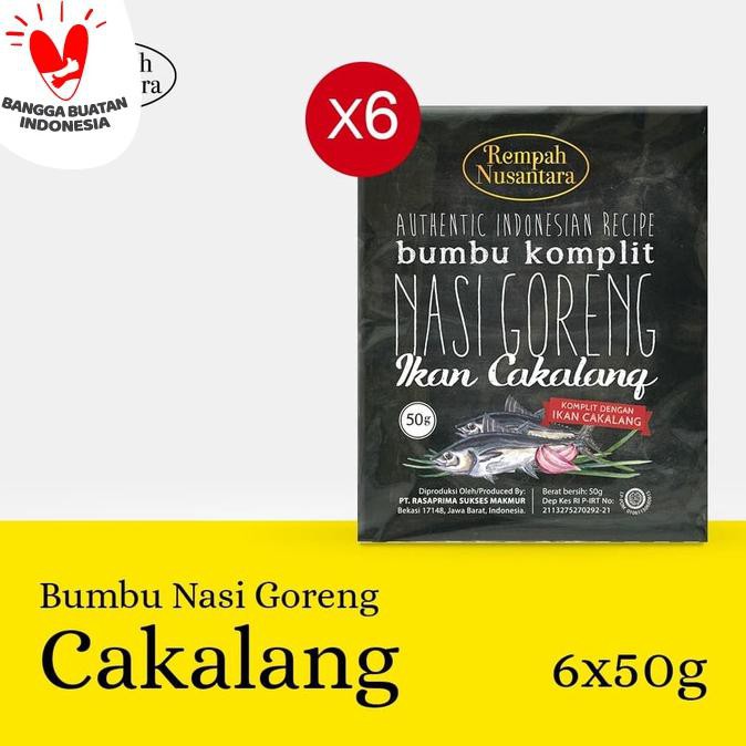 

Diskon REMPAH NUSANTARA BUMBU NASI GORENG CAKALANG 50 GRAM 1 PACK ( 6 PCS ) Cuci Gudang Awal Tahun