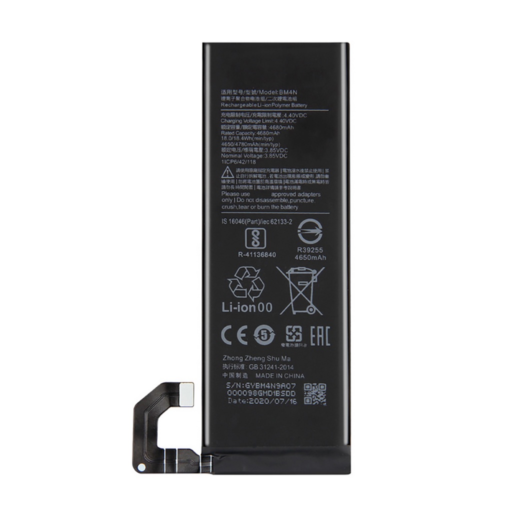 Baterai Xiaomi Mi10 Pro Mi 10 Pro Model BM4N