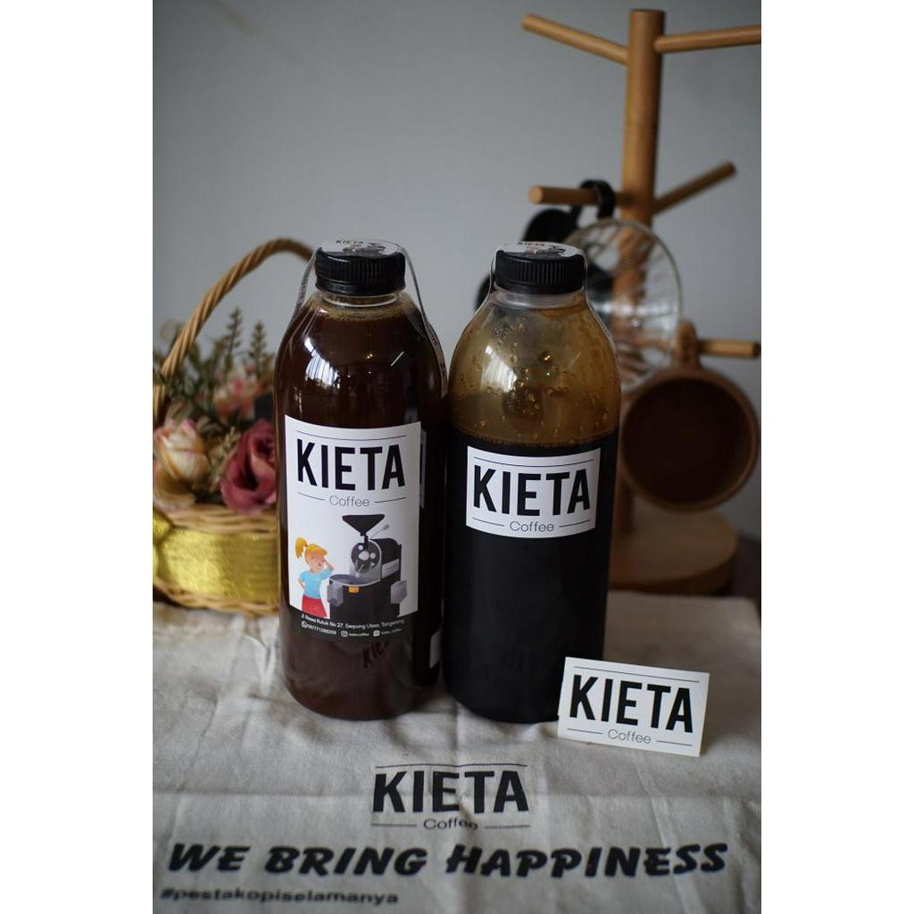 

NEW Paket Espresso Cair / Konsentrat 1 Liter + Gula Aren 1 Liter - Rakjat Blend