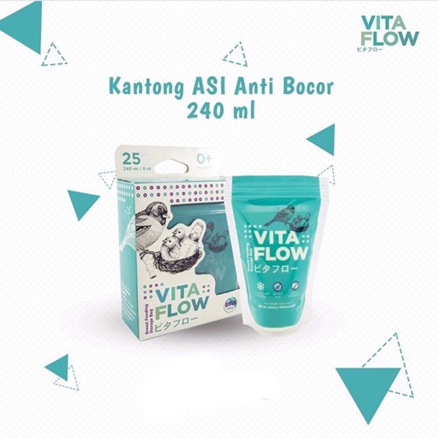 Vitaflow - Kantong Asi 240 ml
