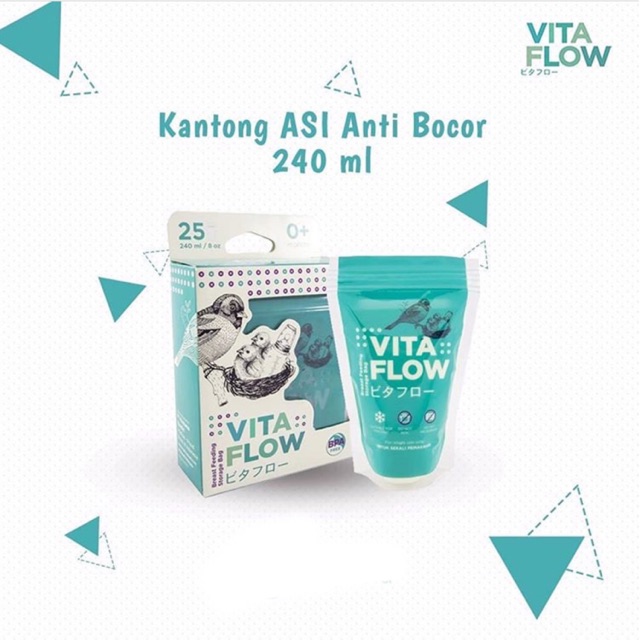 Vitaflow - Kantong Asi 240 ml