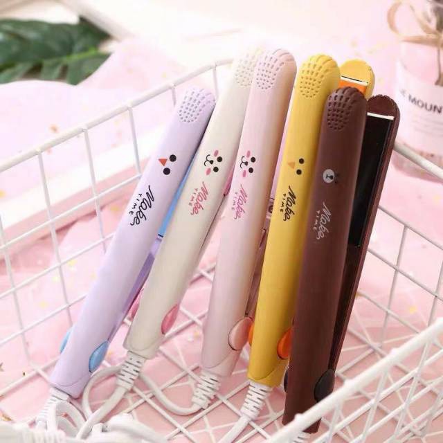 Catokan Rambut Mini Hair Straightener Iron Portable Sonar Sn-228 — 7