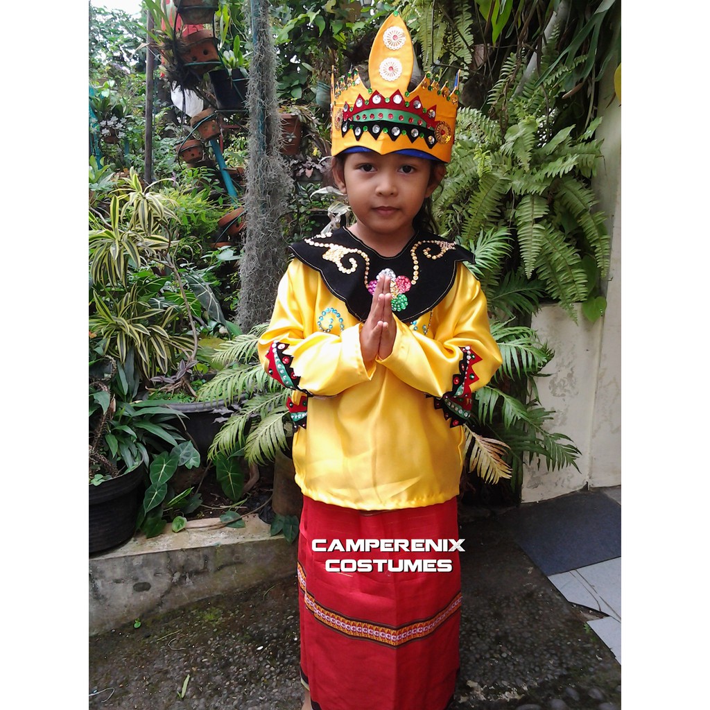 Banjarmasin Wanita TK | Baju Adat Kostum Karnaval Pentas Seni Anak Daerah