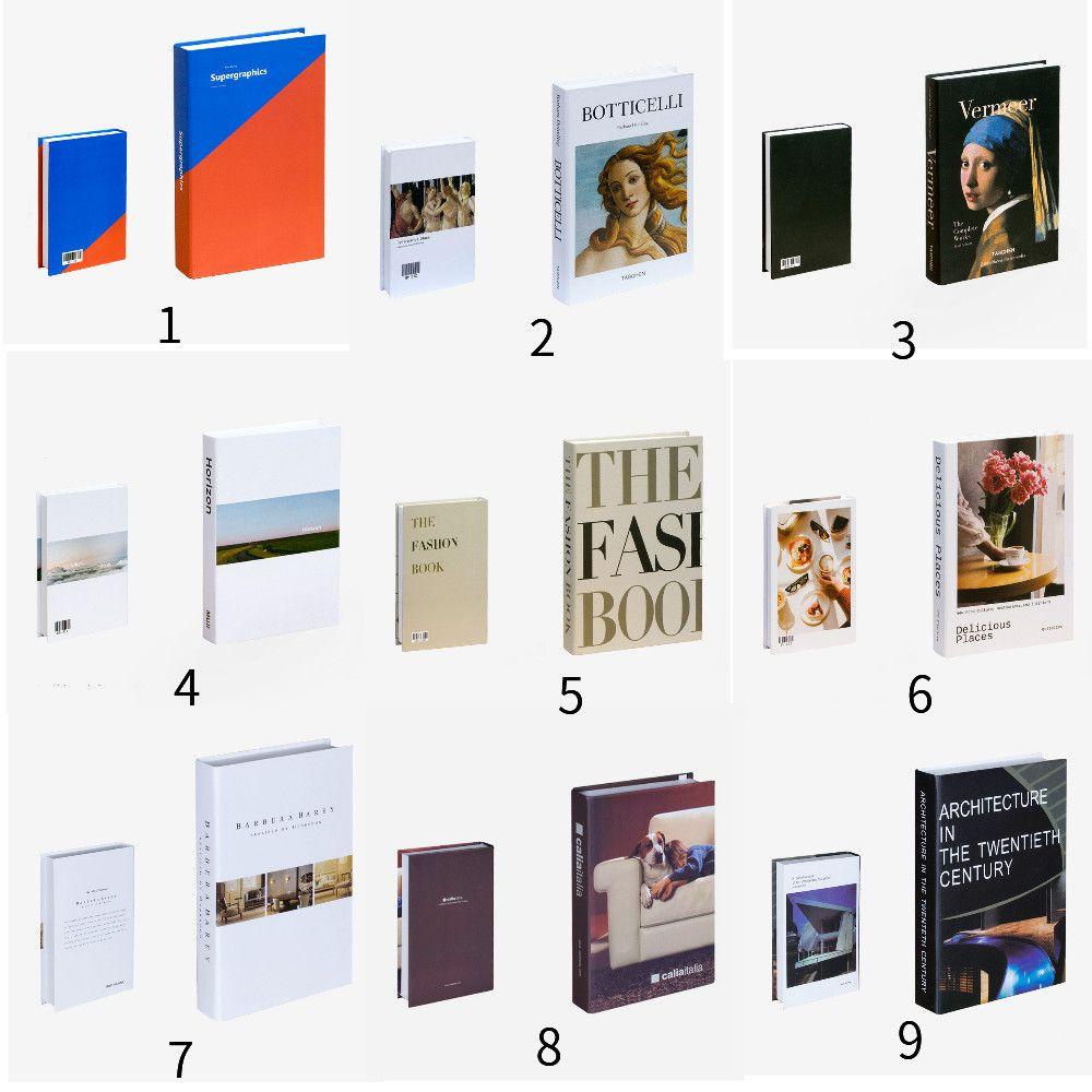 Suyo Kotak Buku Palsu Ornamen Ruang Tamu Kreatif Properti Foto Buku