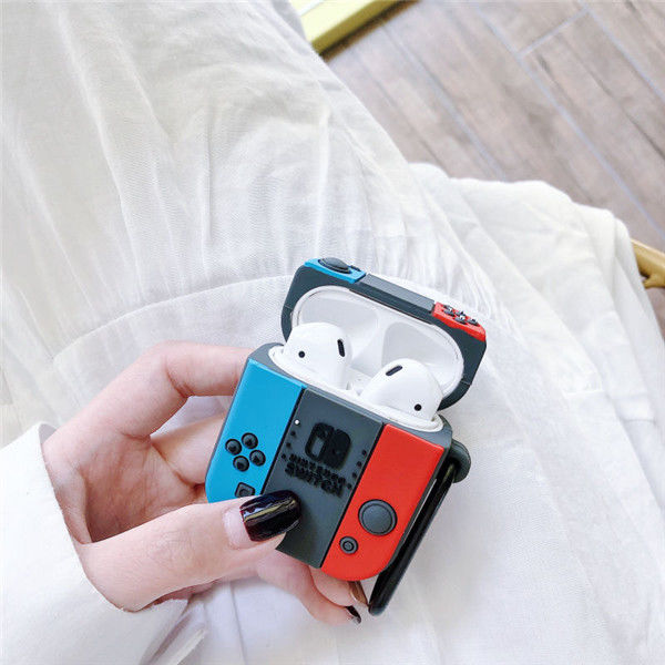 Kartun Game Player Bluetooth Earphone Shockproof Pelindung Case TWS Soft Cover Untuk Airpods1 2 3 Pro I12 i13 Inpods 12 13 Pro Airpods3 Pro 2 4 6 PRO2 PRO4 PRO6