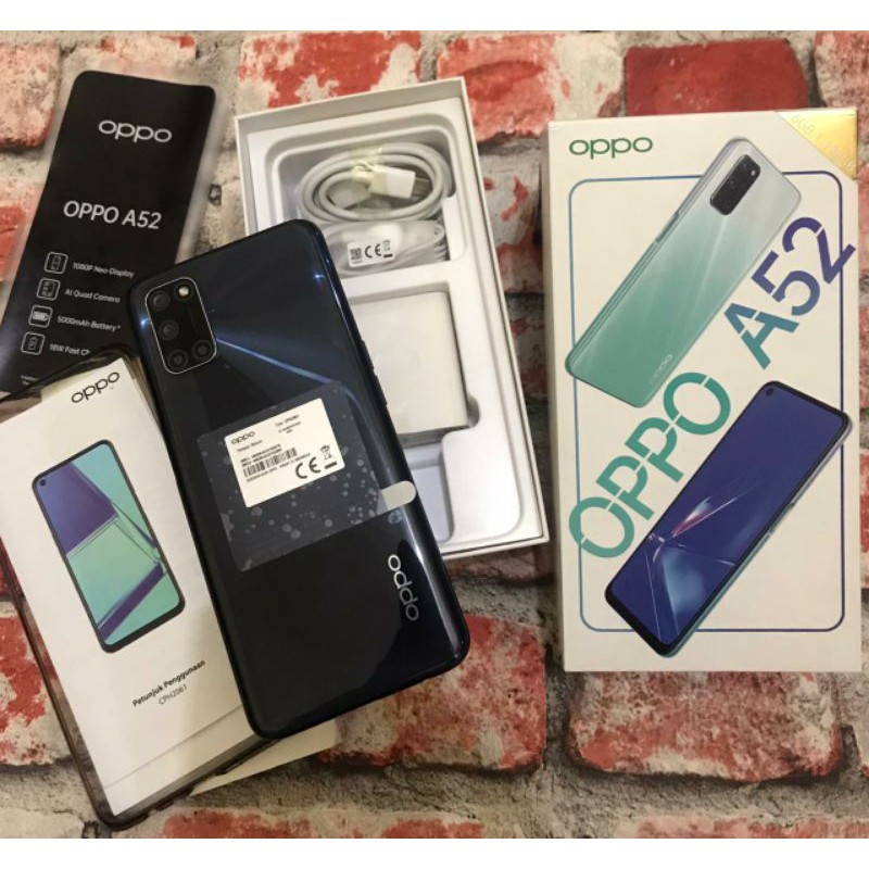 OPPO A52 [SECOND] ~ FULLSET ORIGINAL + GARANSI AKTIF