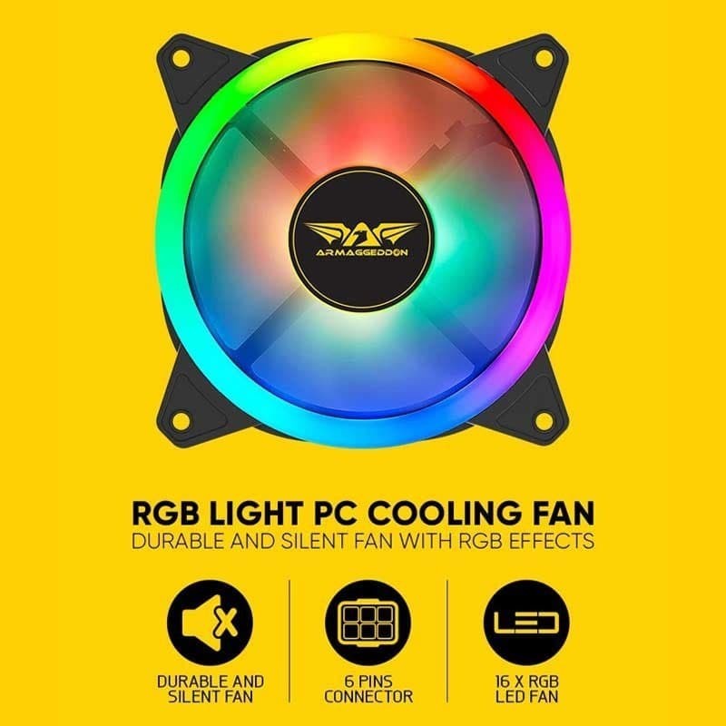 Fan Armaggeddon Tessaraxx Dual Loop ARGB Fan | Support Aura Sync