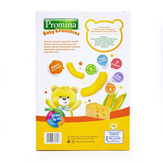 ( TERMURAH ) PROMINA BABY CRUNCHIES  20 Gr - CEMILAN BAYI 8+