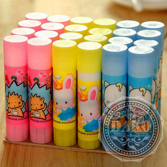 

Lem Glue Stick Stik Kecil 10gram 1pak = 24pcs Murah