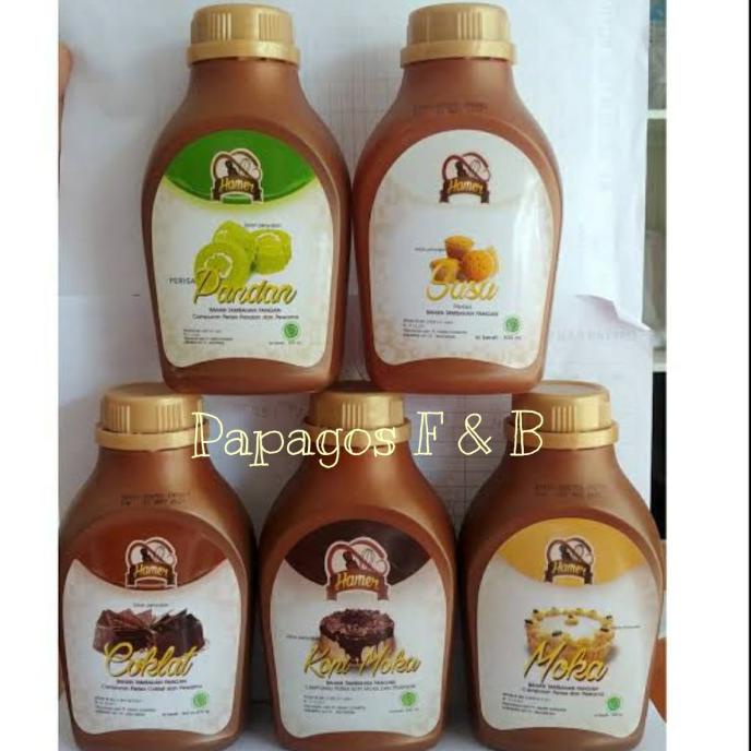 

Perisa / Pasta Hamer Hammer Susu Pandan Coklat Kopi Moka 500 gr / gram - Pandan