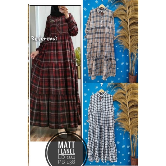 TERLARISSS GAMIS FLANEL