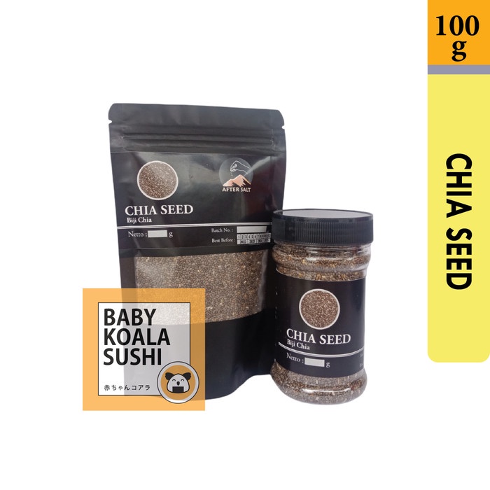 

Q12Sa Organic Black Chia Seed 100 Gr | Biji Chia Organik Mexico - Pouch-100G D51qs448