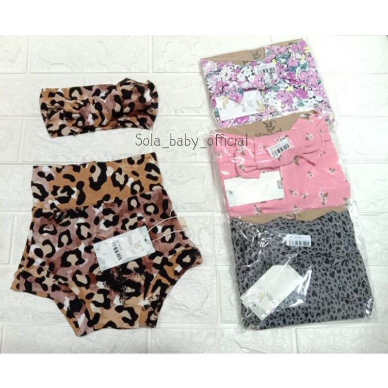 Celana Set Bandana Minisafe/Celana Set Bandana bayi