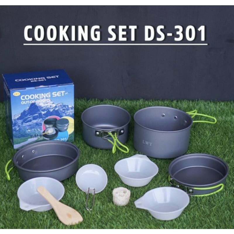 Jual Cooking Set Ds Nesting Ds Panci Camping Shopee Indonesia