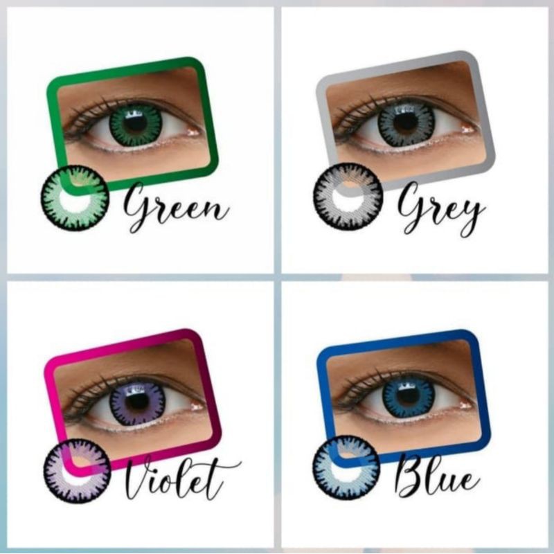 Newlook playful softlens bulanan -0.00 sampai -8.00