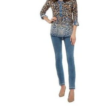 Celana panjang wanita luxe denim nygard