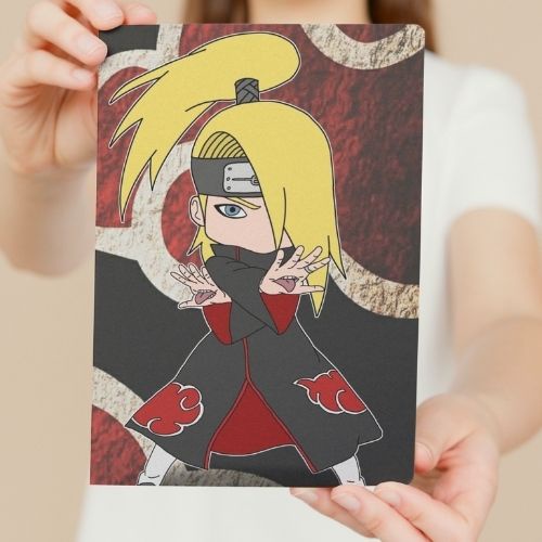 Poster Dinding Akatsuki Members (Isi 9 Pcs)