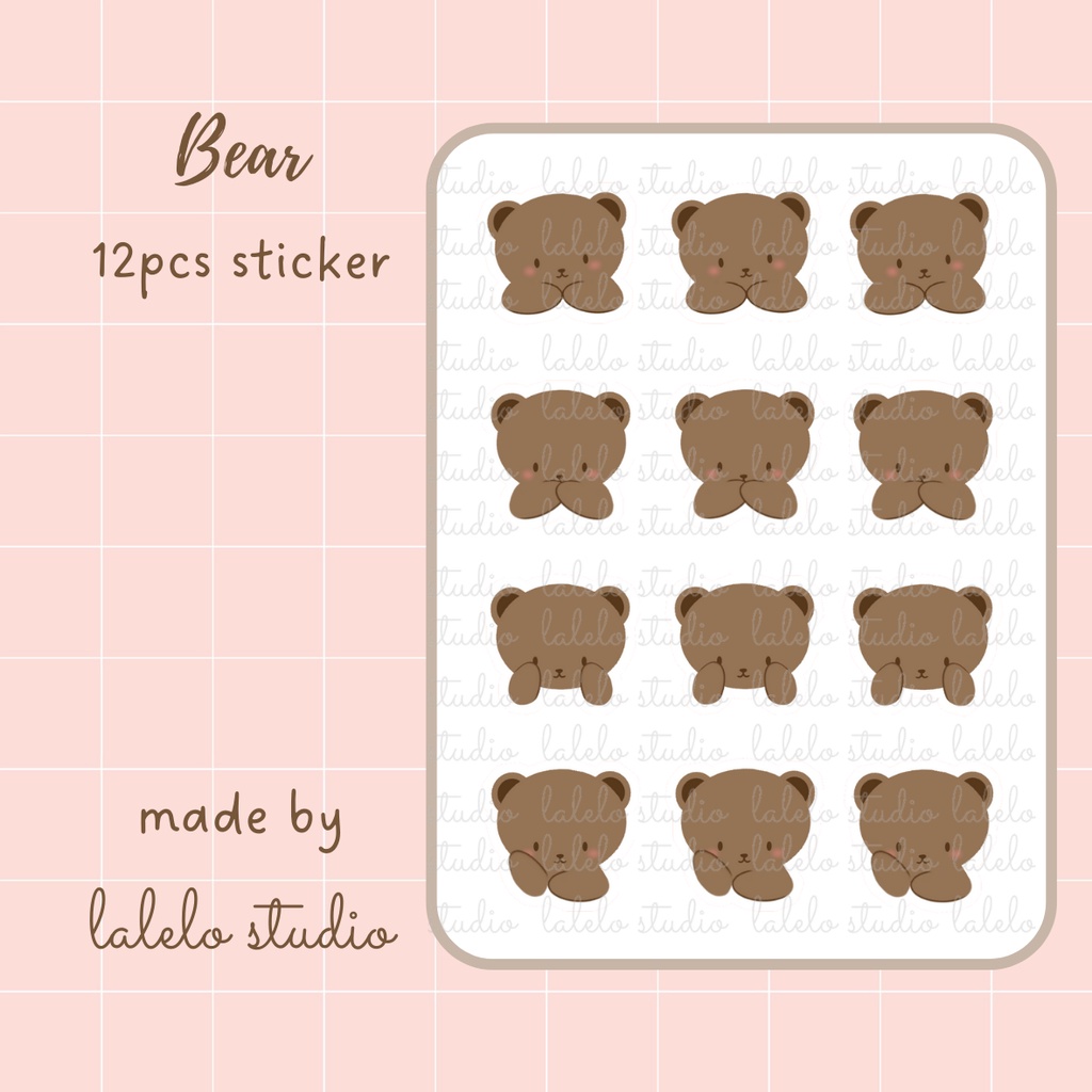 

Lalelo Studio - Sticker Deco Bear