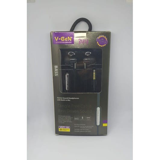 headset V-Gen extra bass suara super jernih