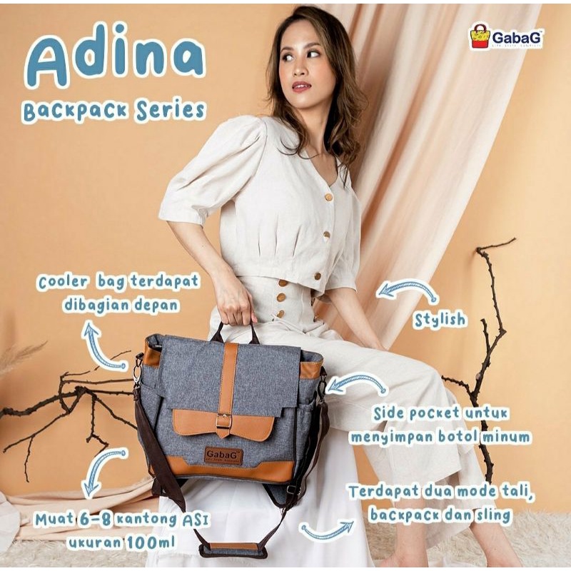 GABAG ADINA Cooler Bag  Ransel Backpack  Insulation Bag Tas ASI