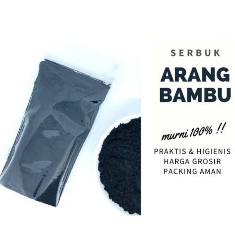 

bubuk arang bambu 100 gram, Activated charcoal