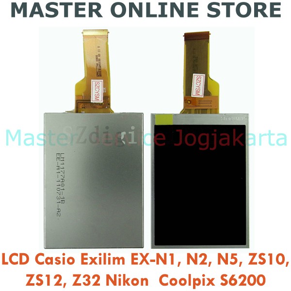 LCD Monitor Kamera Casio Exilim EX-N1 N2 N5 ZS10 ZS12 Z32 Nikon S6200
