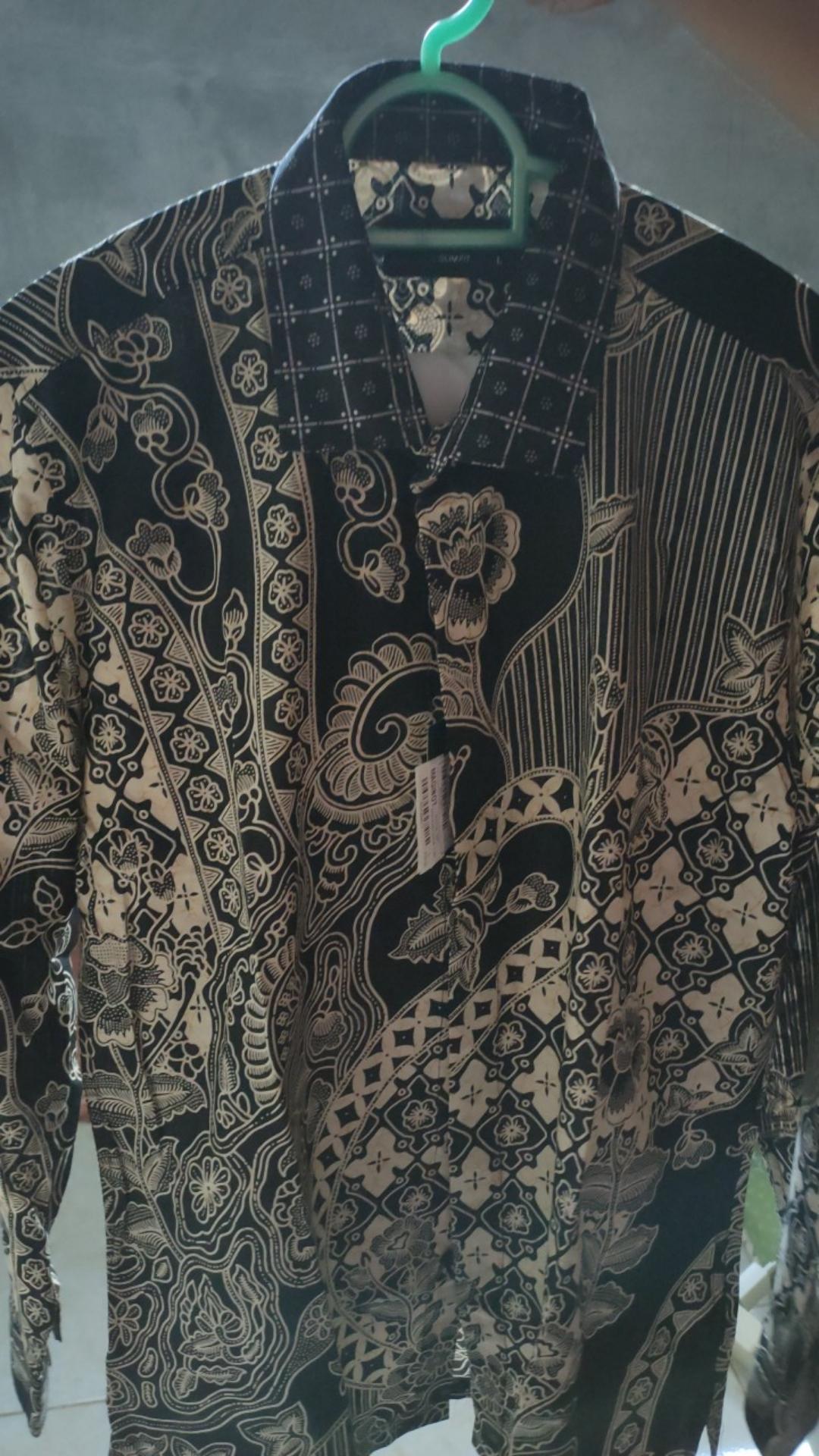 Maginot Kemeja Batik Pria Nirankara-ls Lengan Panjang